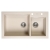 Zlewozmywak Reginox AMSTERDAM 25 CAFFE SILVERY + GRATIS